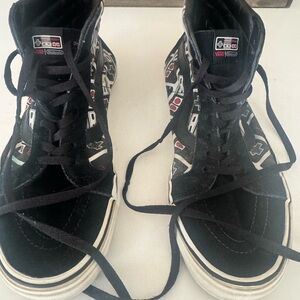 Men’s Vans High-Top Sneakers with limited edition Nintendo Design